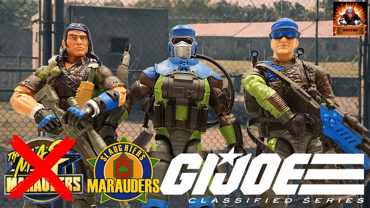 Mad (Slaughters) Marauders Low Light & Spirit |  G I Joe Classified Unboxing and Review