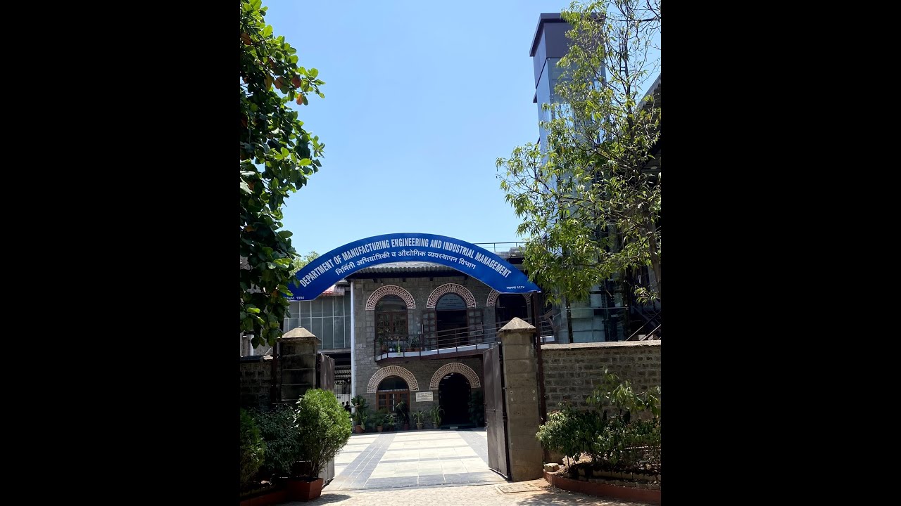 Dept. of Manufacturing Engineering and Industrial Management COEP Technological University Pune