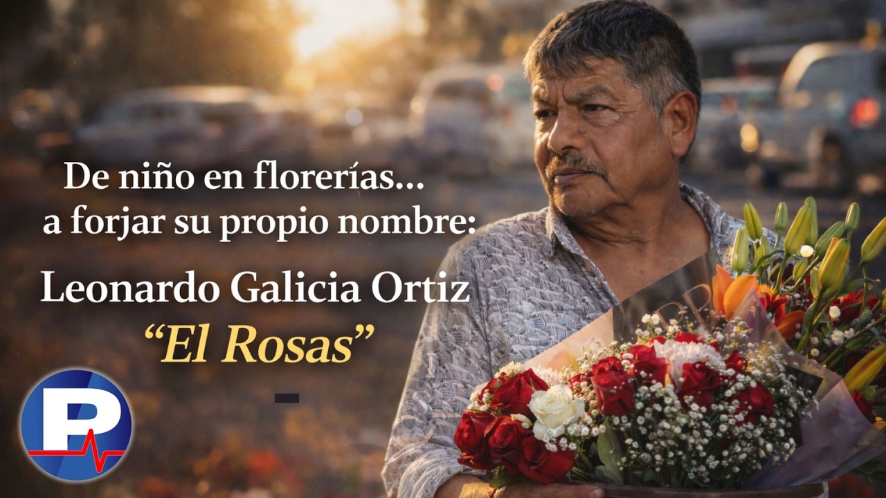 37 años vendiendo flores en SLP | La historia de “El Rosas”