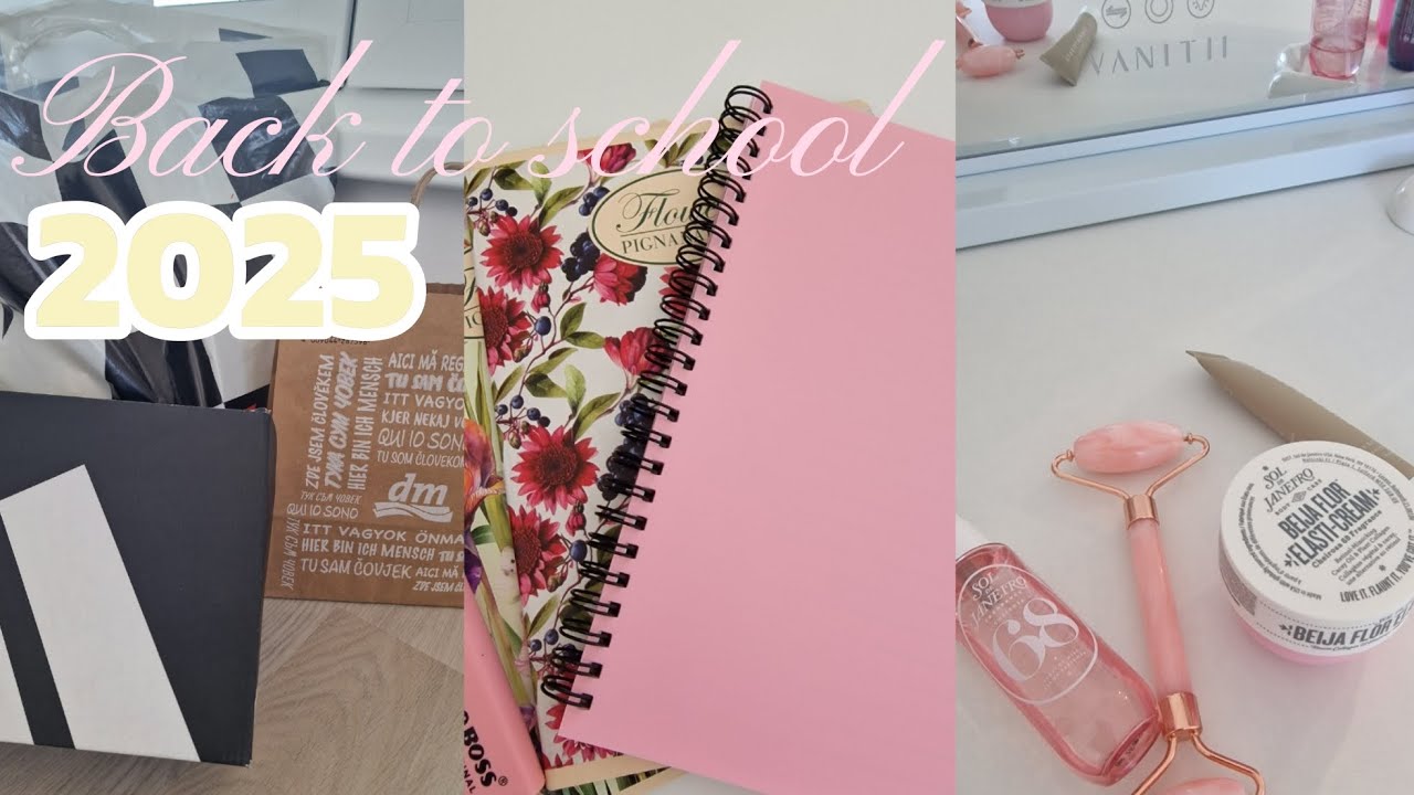 BACK TO SCHOOL 2025 | Nákupy, haul, organizace, příprava... 🎀🫶🏻🍁