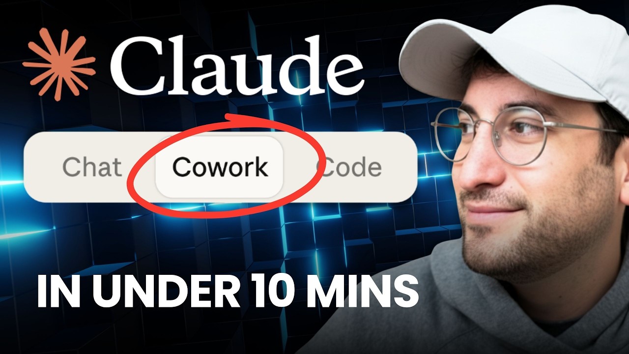 Claude Cowork explained simply in under 10 minutes