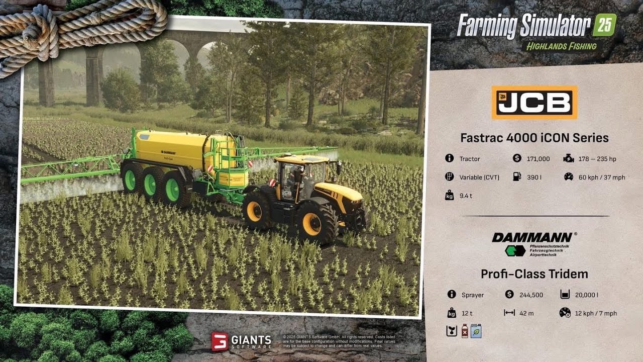 Fact sheet Friday, (fact sheets #3 #4 #5 ) farming simulator 25 highlands fishing expansion 