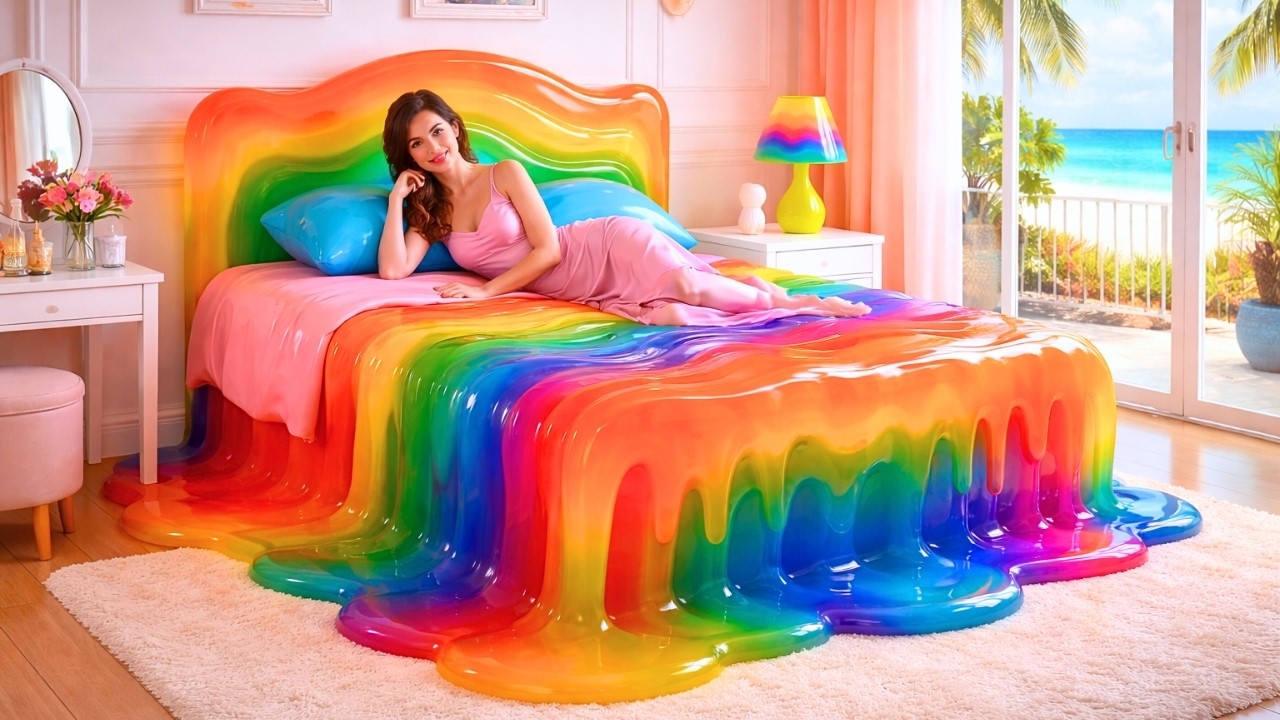 Which Fantasy Bed Would You Choose? Ultimate Oddly Satisfying Ai ASMR