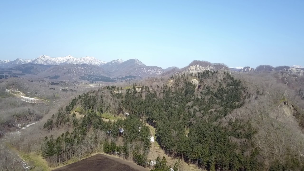 【北海道空撮】白老町ホロホロ山　 4K