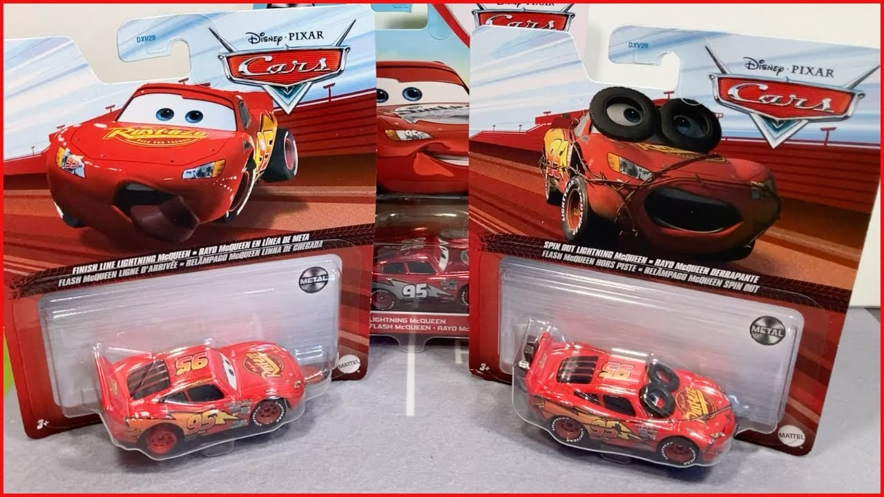 CARROS DISNEY/ PIXAR - Relâmpago/ Faísca McQueen Unboxing