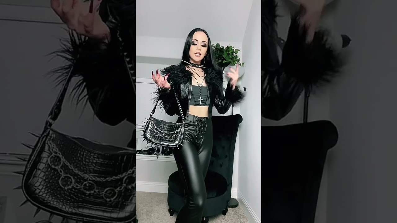 Too much? #shorts #fashionstyle #video #gothic #goth #videoshow