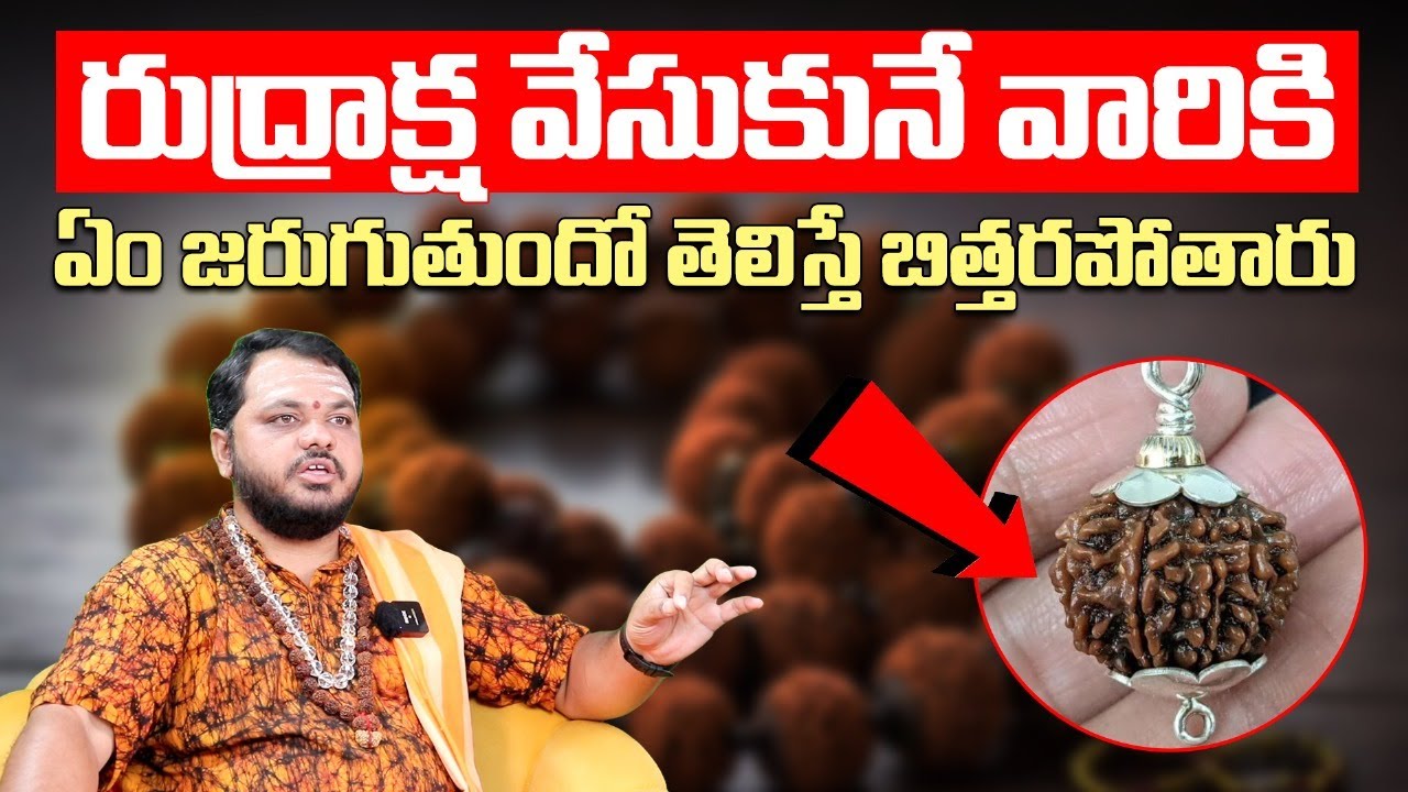 రుద్రాక్ష వేసుకుంటే ఏం జరుగుతుంది | Why You Should Wear Rudraksha? | Rudraksha Importance Telugu