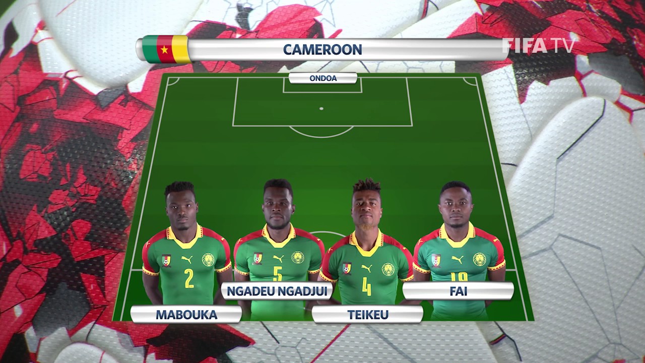 Match 11: Germany v Cameroon -Team Lineups - FIFA Confederations Cup 2017
