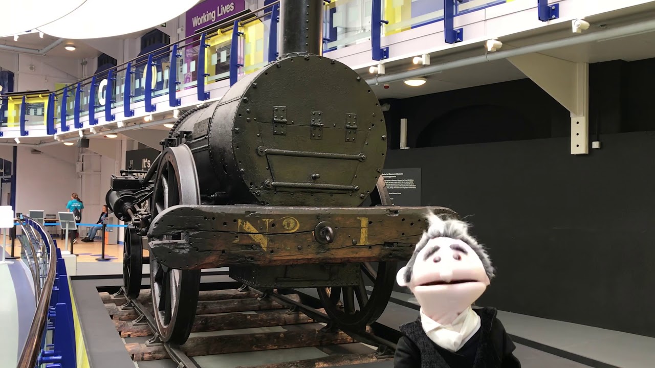 George Stephenson invites you to visit Discovery Museum