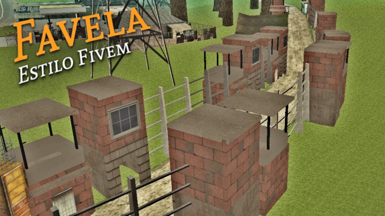 Favela igual fivem para gta samp - Edition sa