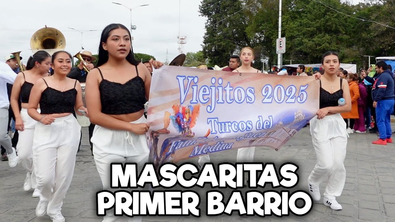 MASCARITAS PRIMER BARRIO 2025 | HUEJOTZINGO
