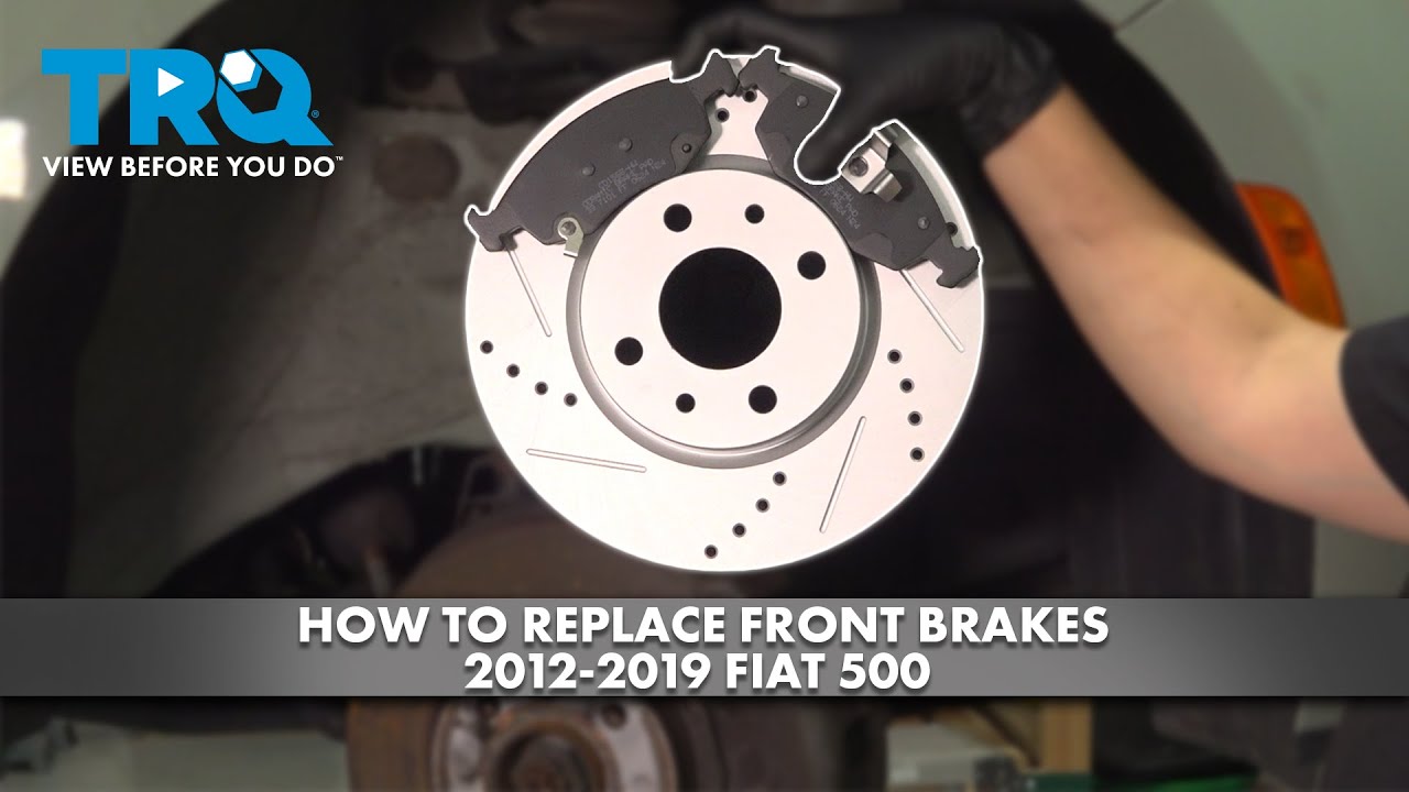 How to Replace Front Brakes Fiat 500 2012-2019