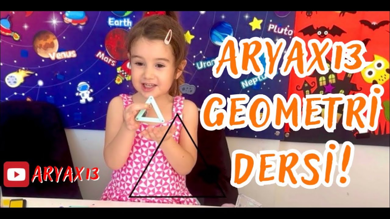 Üçgen Nedir? 🔺 Arya ile Eğlenceli Geometri Dersi!