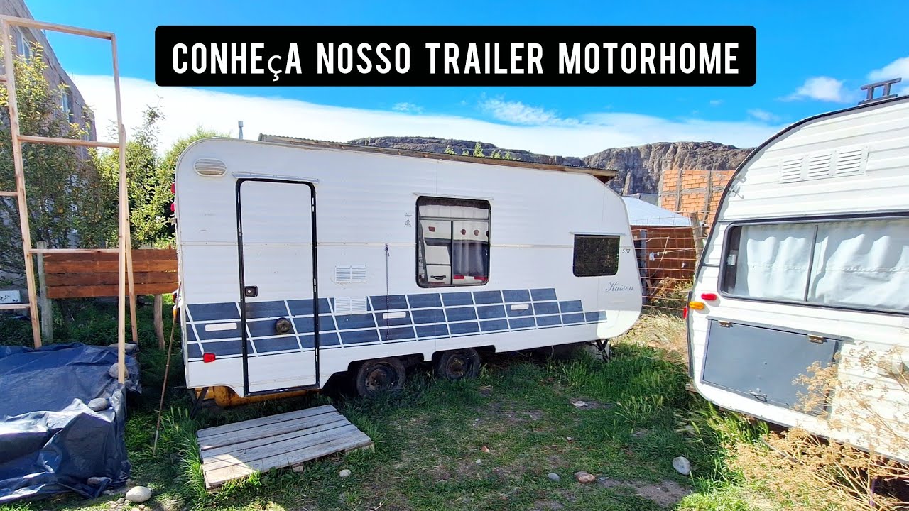 Tour pelo Nosso Trailer Motorhome #cortes #motorhome #camping #trekking