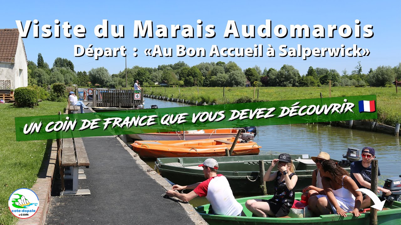 4K ► Visitez le Marais Audomarois 🇫🇷 : balade, séjour et gastronomie à Salperwick !