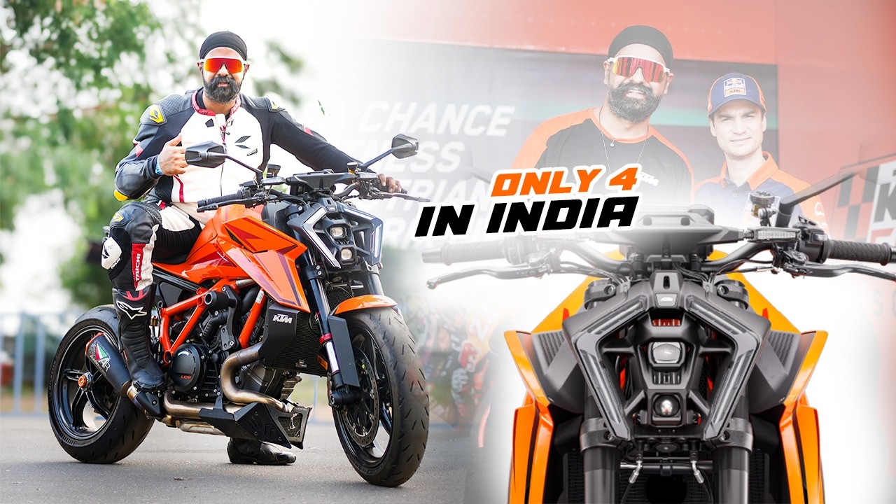 30 lakh ki SUPER DUKE mil gayi Track pe chalane ko!