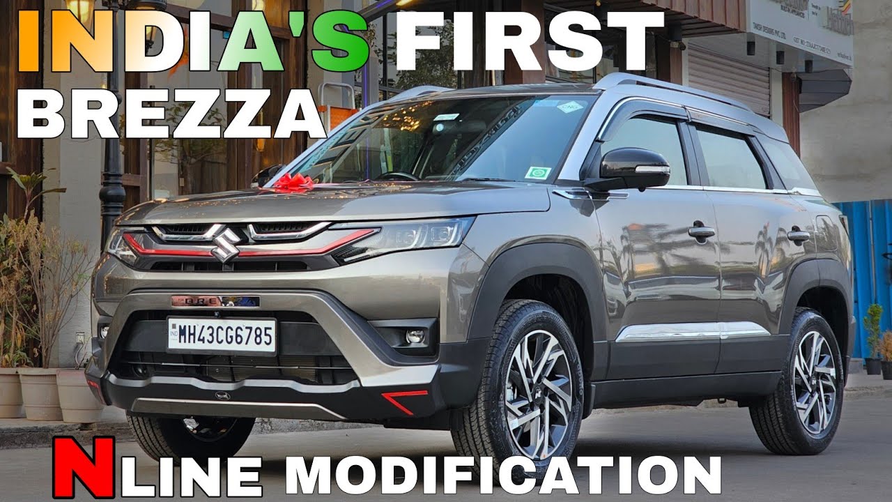 INDIA'S FIRST BREZZA LXI UPGRADED TO N LINE WITH 17