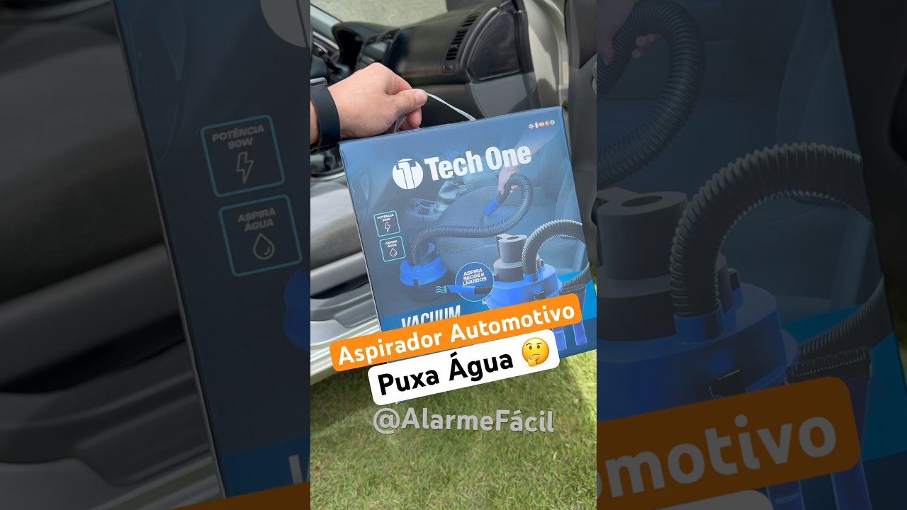 Aspirador Automotivo Tech One /  Bora Testar ✅ #techone #automotivo #ahorts