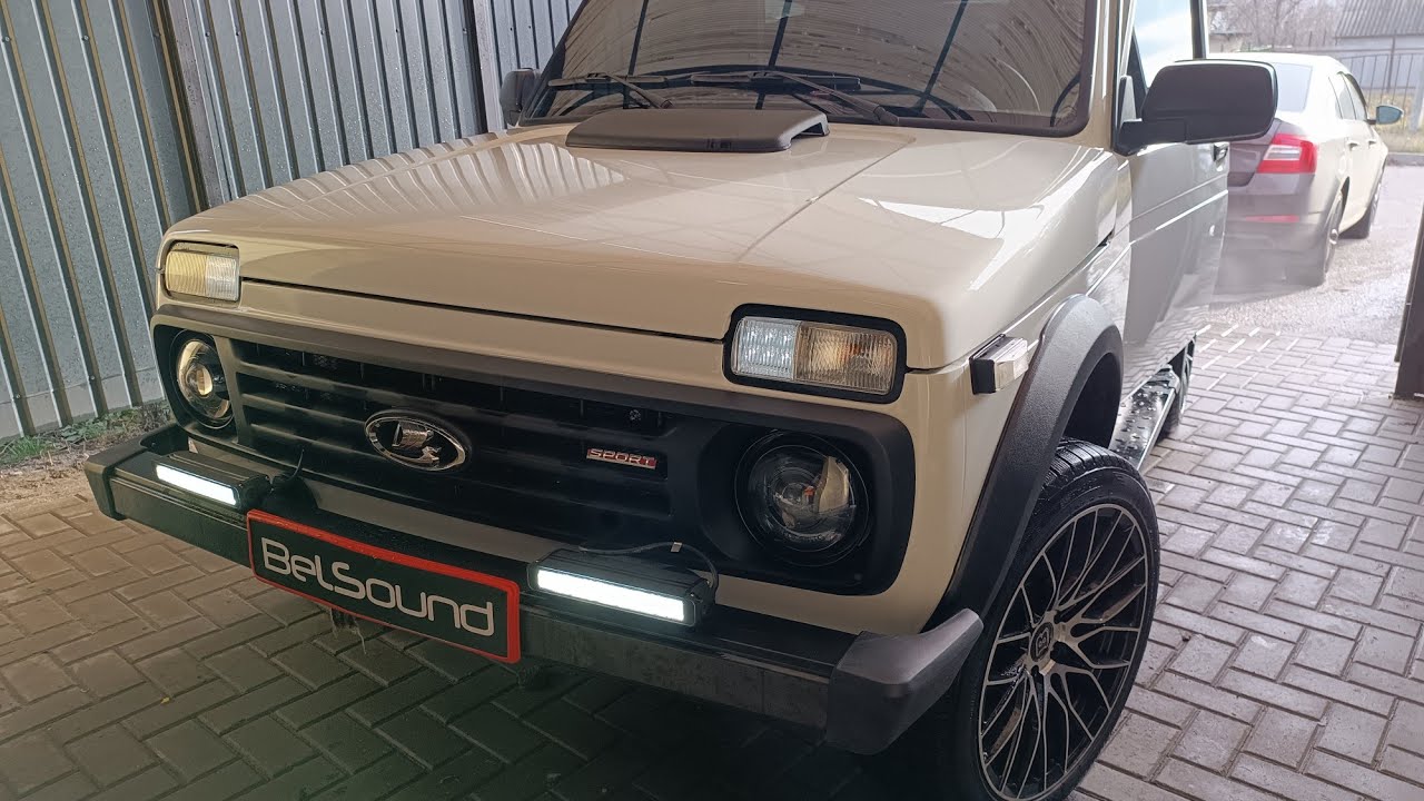 Lada Niva Legend на компонентах DL AUDIO. 