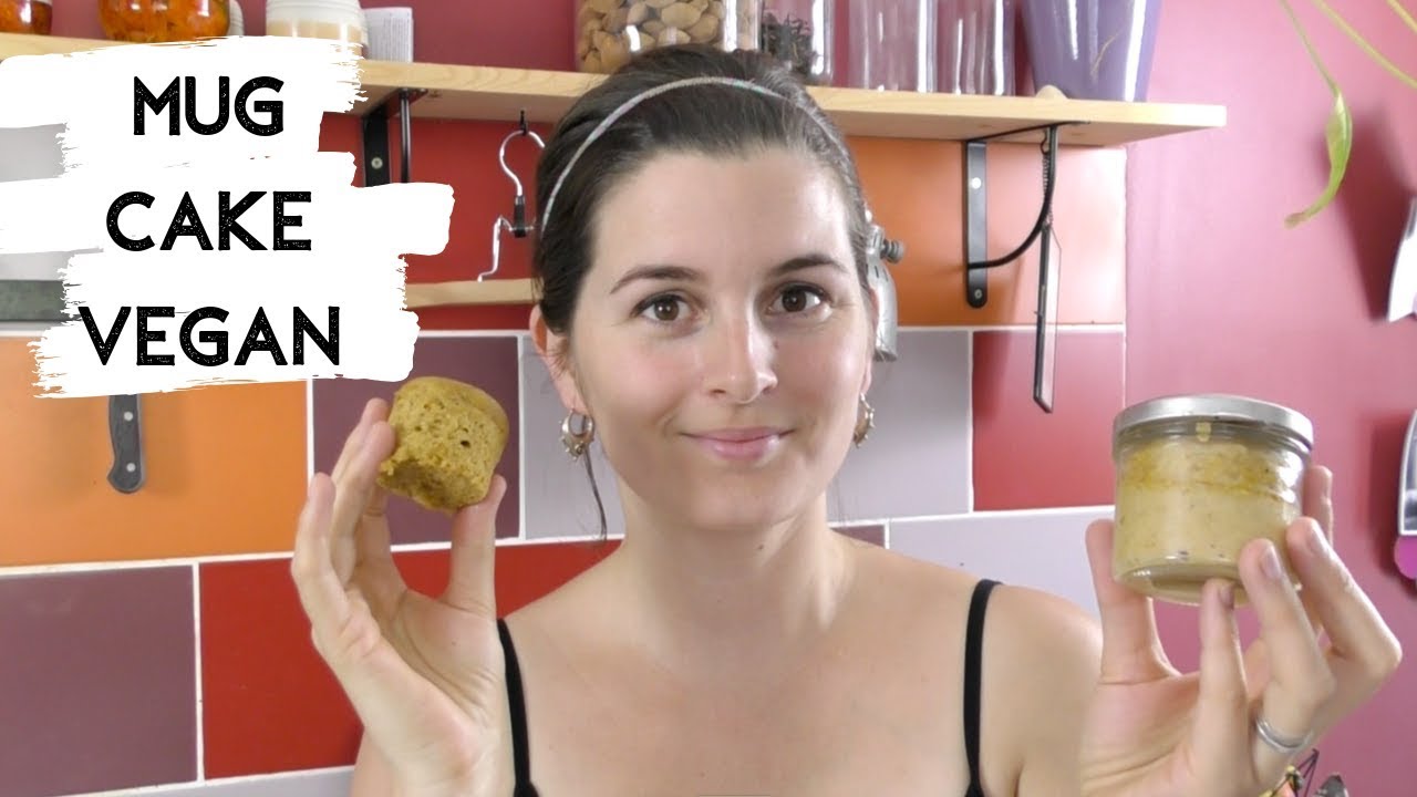 MUG CAKE VEGAN / SANS MICRO-ONDES / LE CUL DE POULE