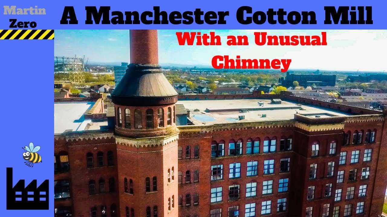 A Manchester Cotton Mill. An Unusual Chimney