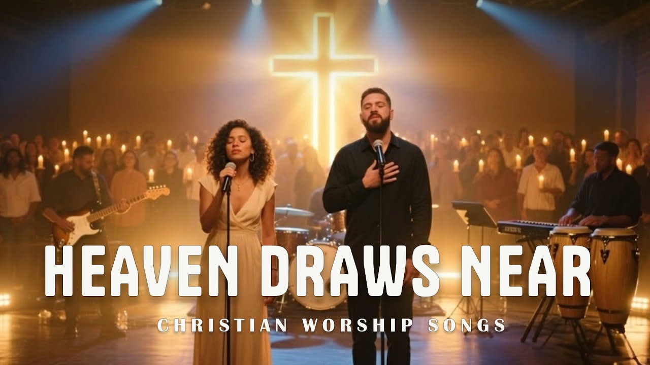 HEAVEN DRAWS NEAR — Intimate Worship & Christian Worship Songs for Hope, Strength & Faith