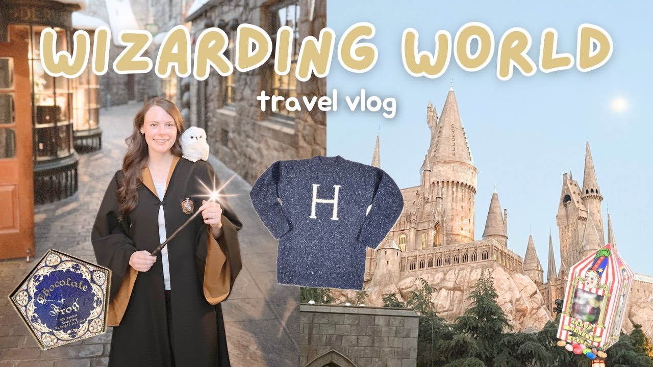 WIZARDING WORLD OF HARRY POTTER 🪄 Exploring hogwarts and meeting magical creatures