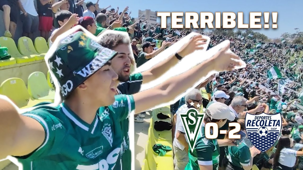 No era el resultado que esperábamos… Wanderers vs Recoleta | Vlog partido