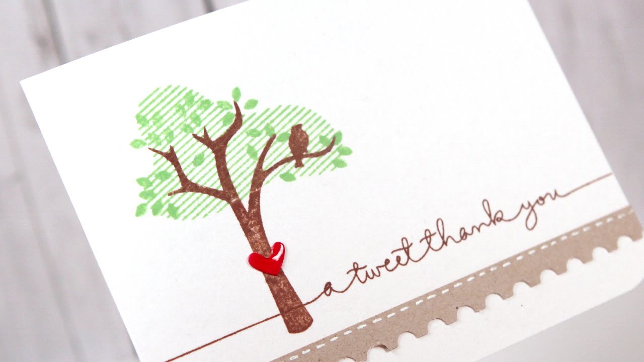 A Tweet Thank You (October 2013 Card Kit)