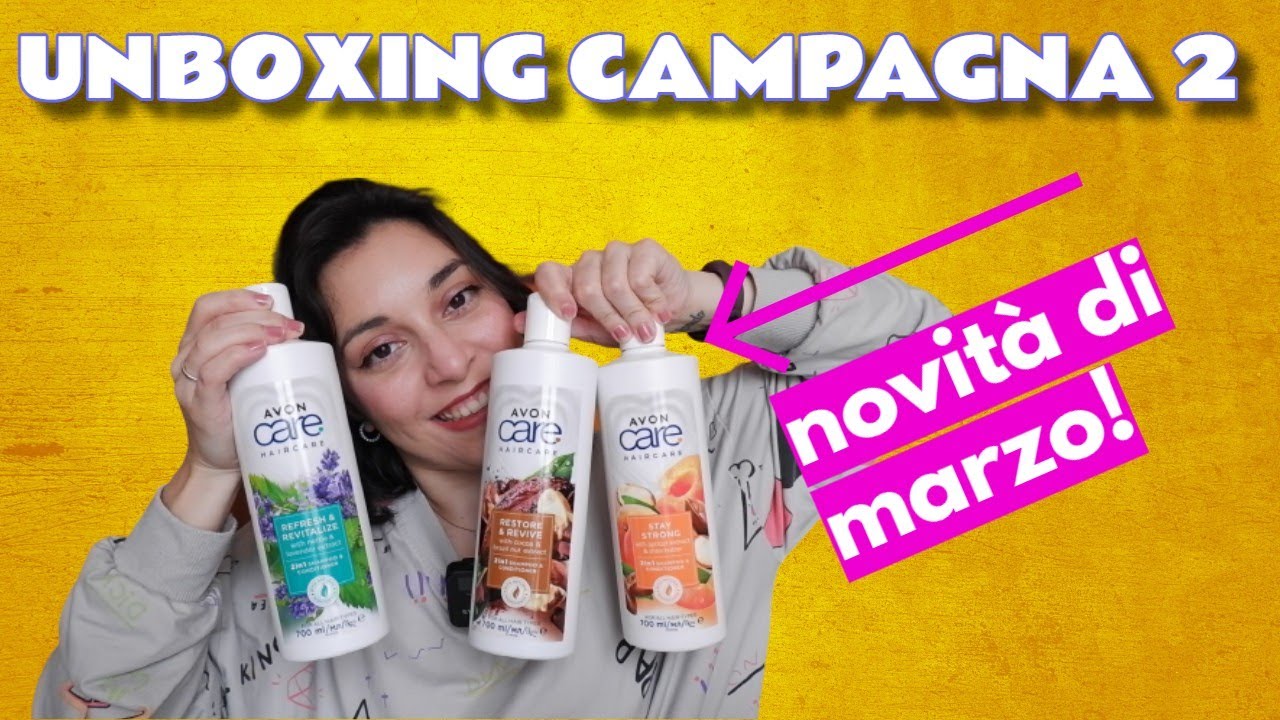 SPACCHETTAMENTO AVON CAMPAGNA 2😯