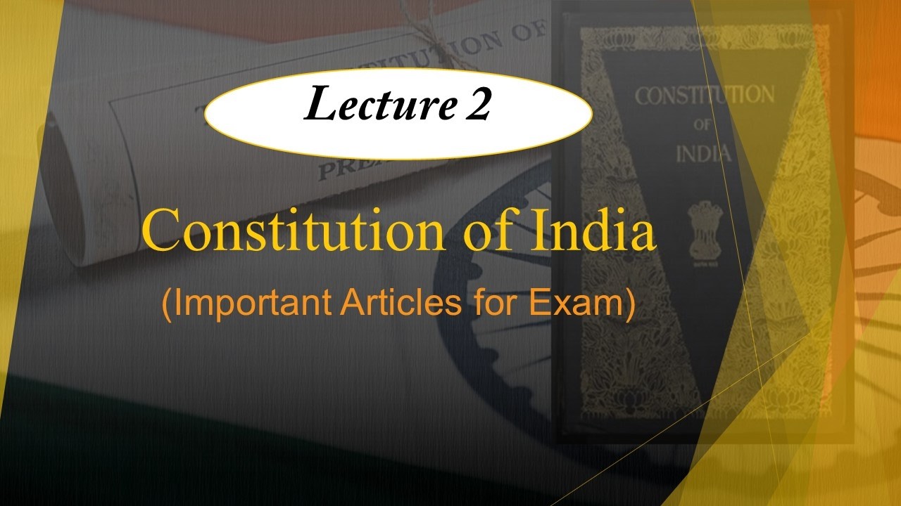 Important Articles of Indian Constitution for competitive exams.