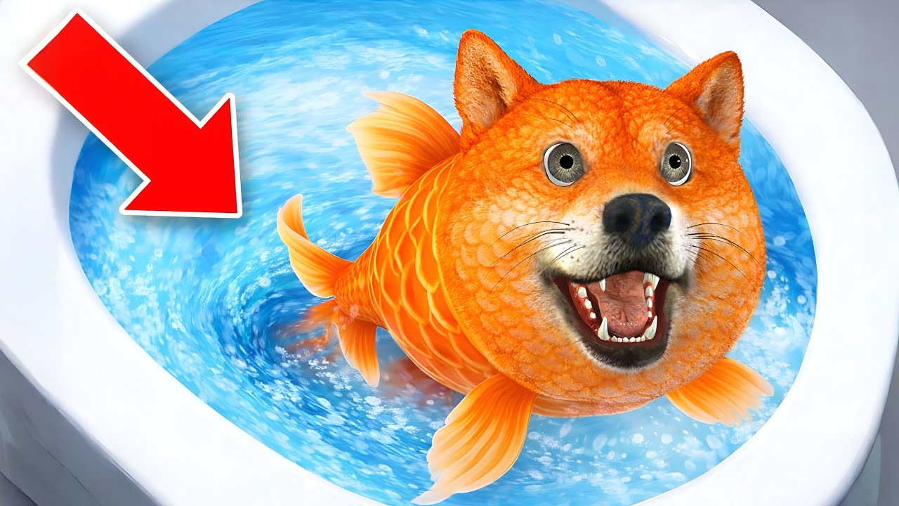Eu virei um PEIXE... (I am Fish)