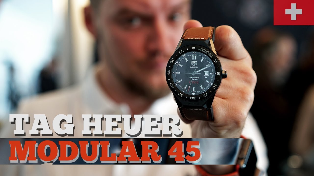Часы на Android за 100 000 | TAG Heuer Modular 45