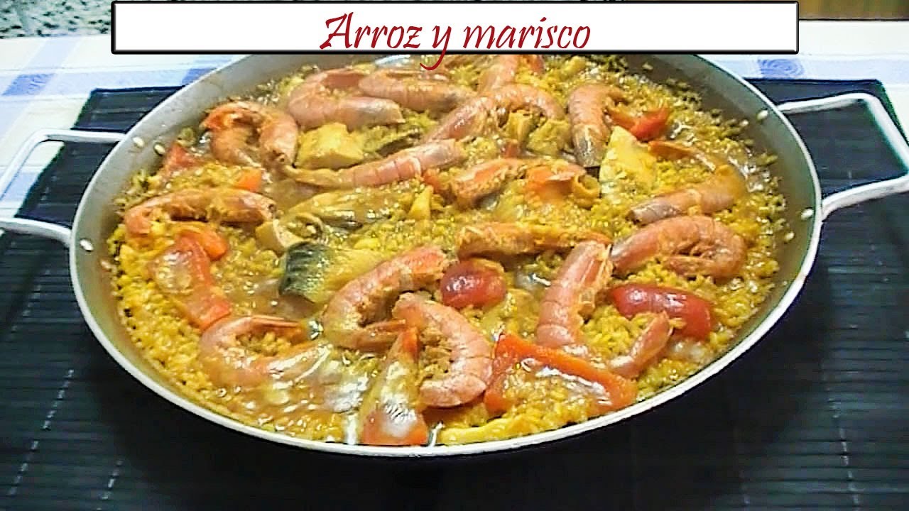 Arroz y marisco | Receta de Cocina en Familia