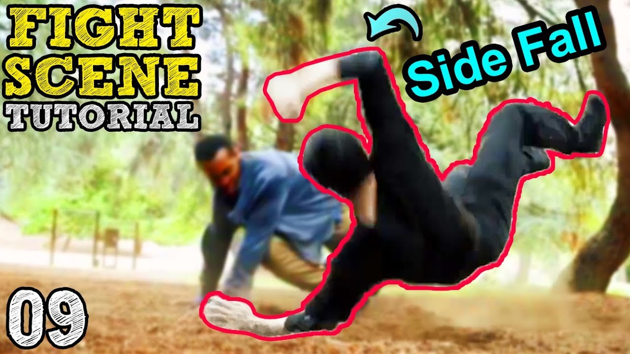 How to do a STUNT FALL (Judo Side Fall) taught by stuntman Rustic Bodomov
