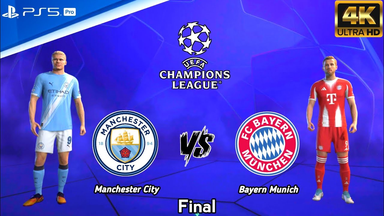 EA FC 26 - Bayern Munich Vs Manchester City | UEFA Champions League [PS5™PRO 4K HDR]