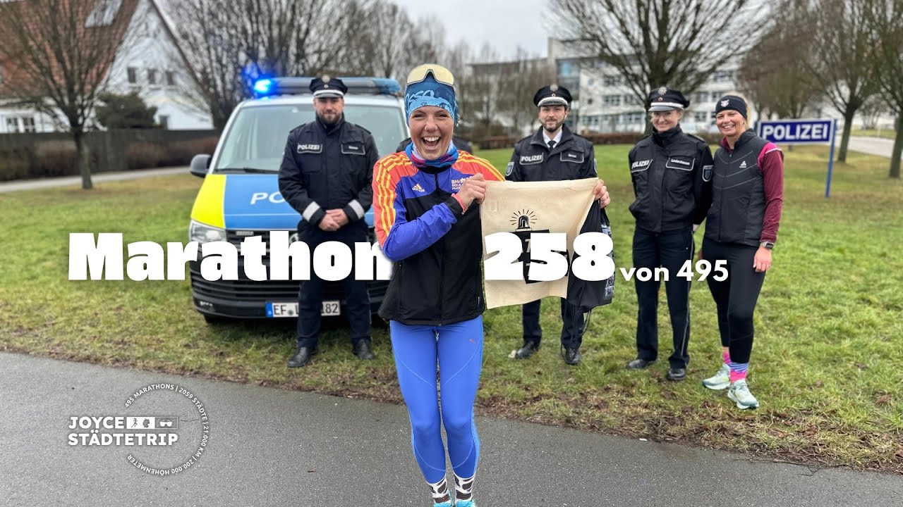 Marathon Nr. 258 – Tatü Tata mit Polizei-Empfang
