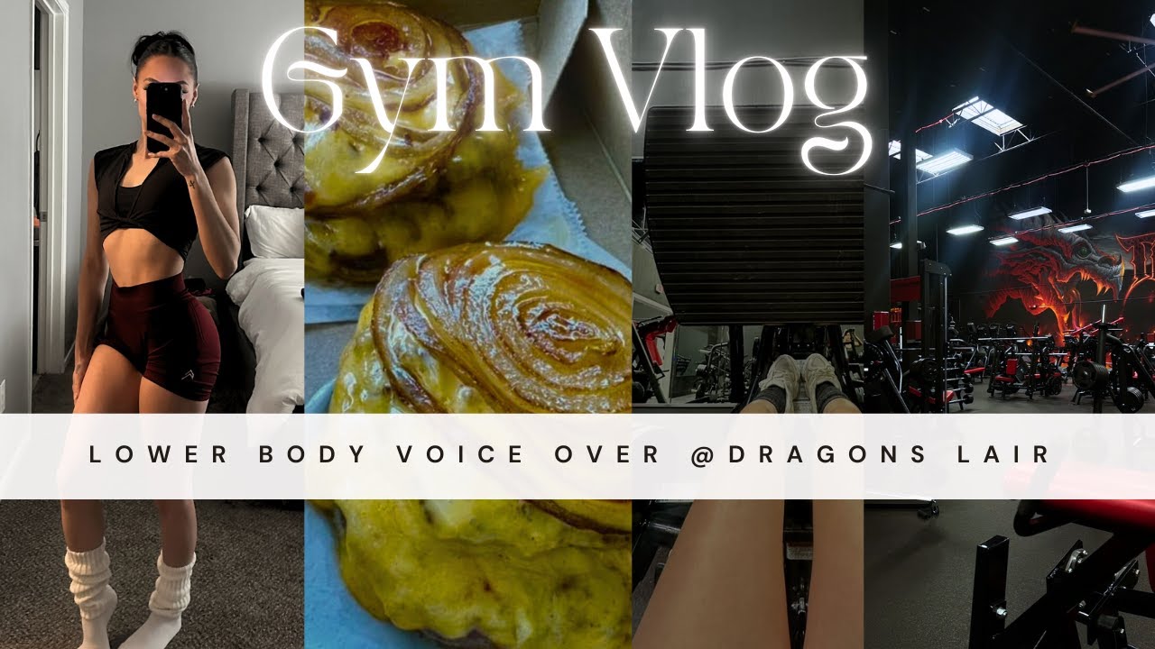 FIRST GYM VLOG | HEAR MY INTERNAL THOUGHTS & HOW I REFRAME THEM | IN N OUT | DRAGONS LAIR GYM
