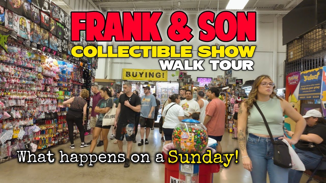 Experience FRANK & SON Collectible Show on a Sunday