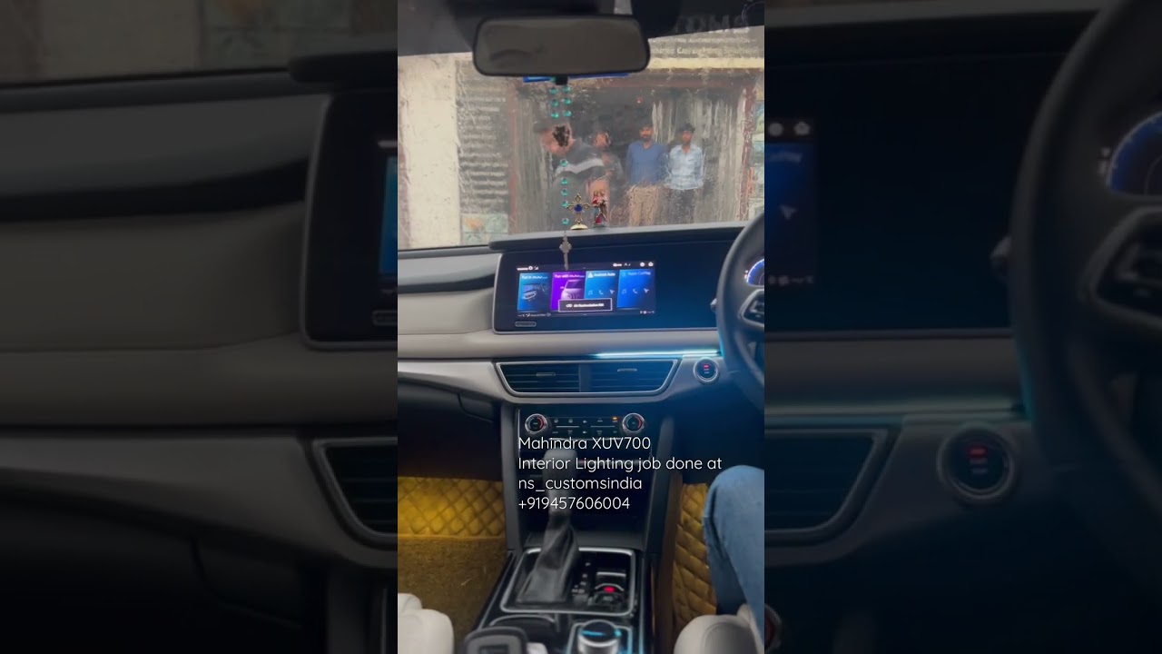 Interior Lighting in Mahindra XUV 700