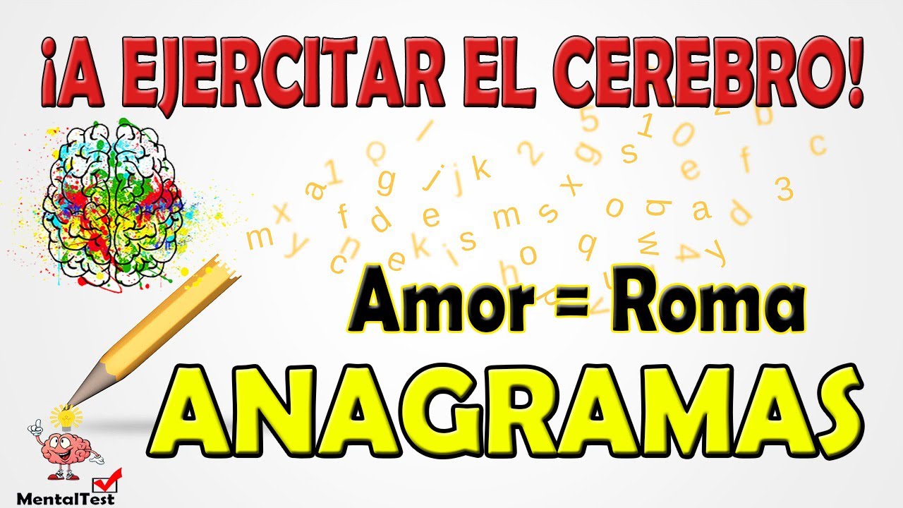 Desafío de  ANAGRAMAS | El mejor desafío para el CEREBRO | Descifra los ANAGRAMAS