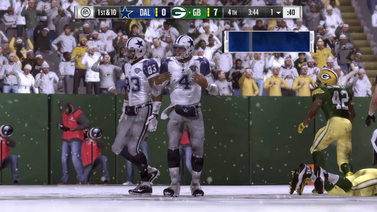 Touchdown Catch off the Foot MUT - Madden NFL 17