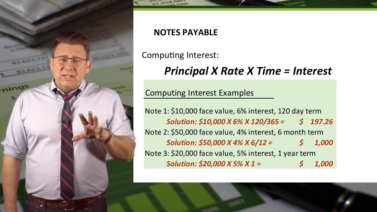 Topic 10 Accounting for Liabilities   Short Term Notes Payable