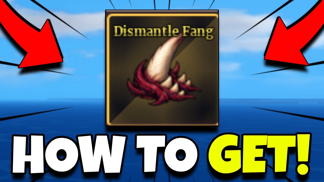 HOW to GET DISMANTLE FANG FAST in SAILOR PIECE! (ROBLOX)