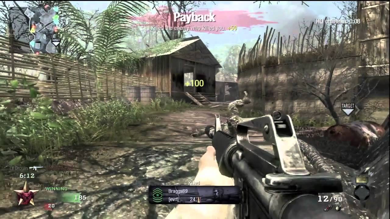 How to Level Up Quickly in Black Ops - Part 2: Using the MP5K and M16