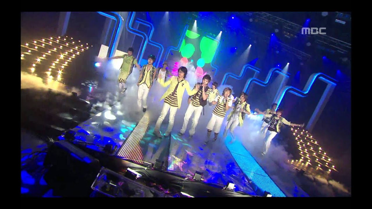 Super Junior - Happiness, 슈퍼주니어 - 행복, Music Core 20070721