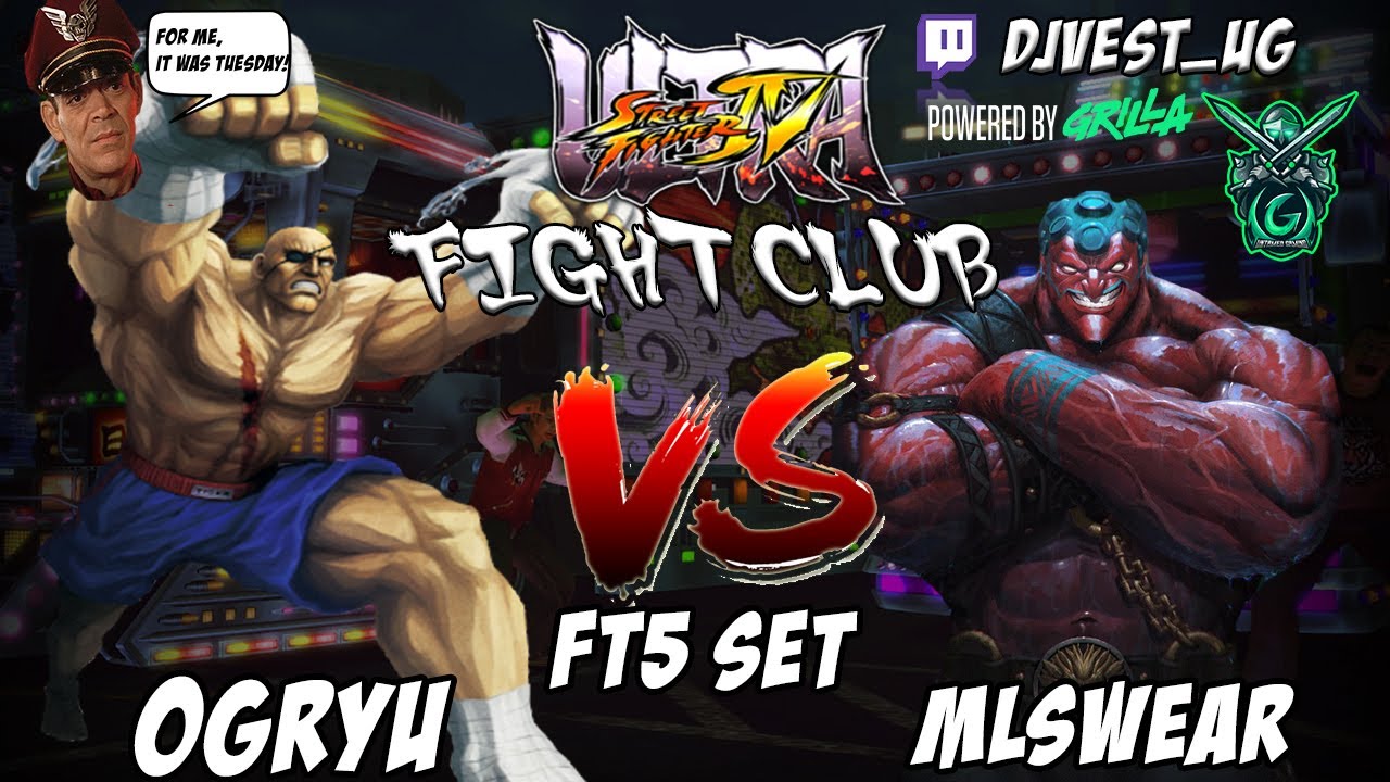 USF4 Fight Club Exhibition Series - OGRyu VS MLSwear FT5 Set
