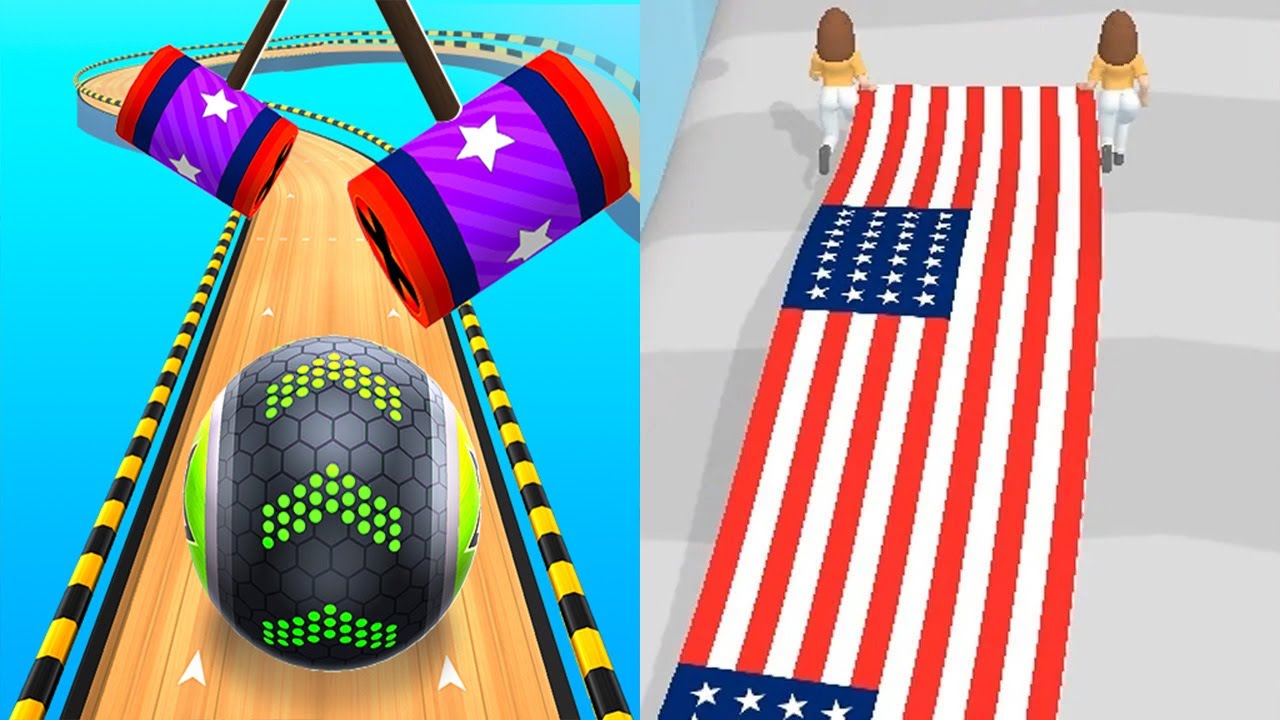 Going Balls VS Flag Painters - All Levels Gameplay Android iOS Ep 2
