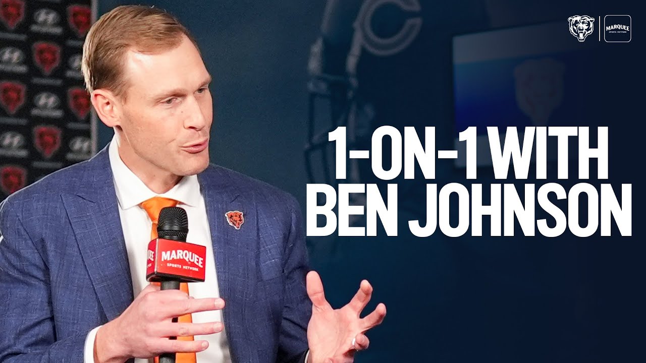 Exclusive sit-down with new Bears head coach Ben Johnson