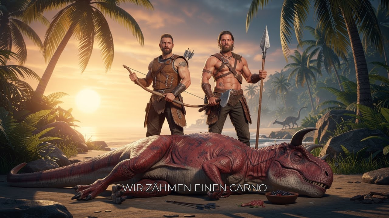 ARK Projekt / Part 8 / Wir Zähmen einen Carno